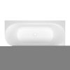 Ванна акриловая Wellsee Collaro 289106000 180х80 пристенная асимметричная с ножками