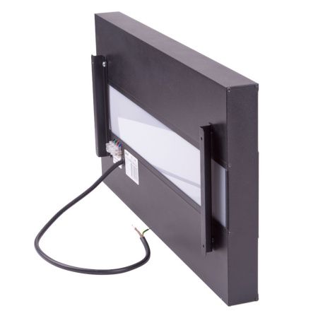 Панель светодиодная Uniel ULO-K16B 2x16W/4000K/L50 5W/RGB IP44 BLACK