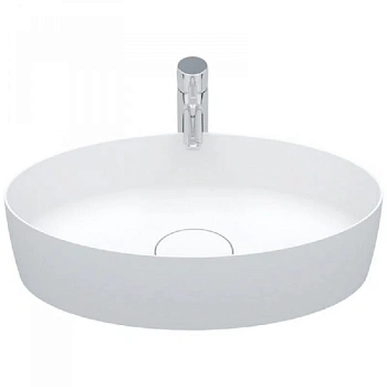 Раковина Riho OVAL W025001105 58х35 накладная цвет белый