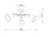 Люстра потолочная Arte Lamp Glassy (Глассы) A5078PL-3BK