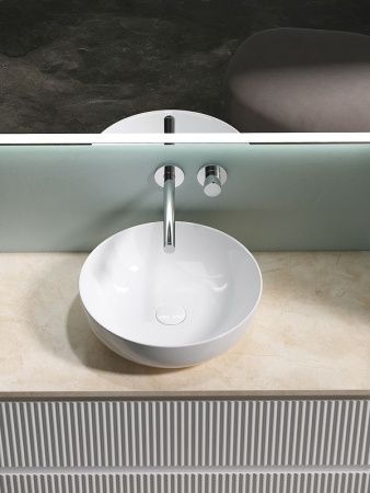 Тумба под раковину Sancos SNOB R SNR100W 100х40 подвесная цвет белый