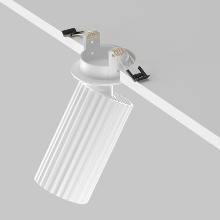 Светильник встраиваемый Maytoni Technical Calipso C110CL-01-GU10-W