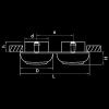 Светильник встраиваемый Lightstar Ocula (Оцула) 011834