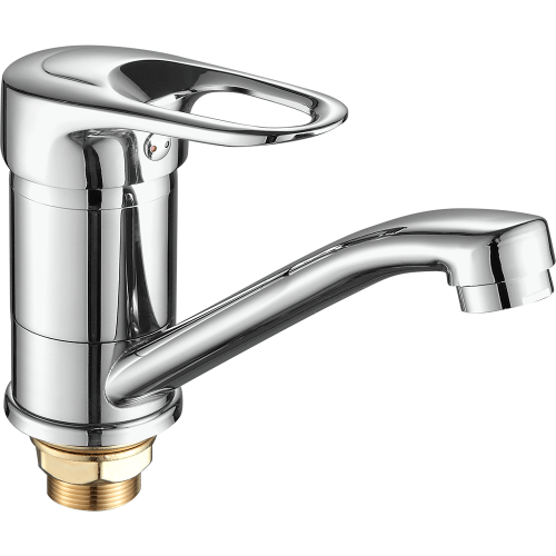 Смеситель для кухни Fashun A4504-2 на мойку хром - фото 2