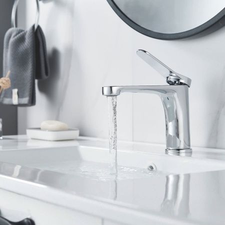 Смеситель Shevanik S6201 на раковину хром