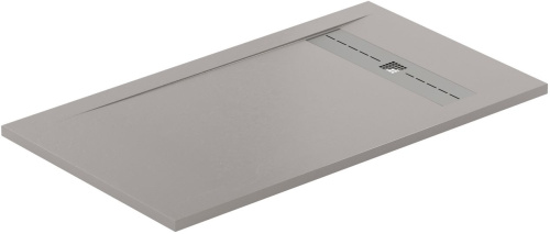 Душевой поддон Allen Brau Infinity 8.21004-PGM 140х80 искусственный камень серый - фото 2