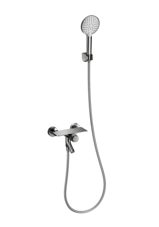 Смеситель для ванны Wonzon & Woghand Click WW-FE05L221-CR настенный хром