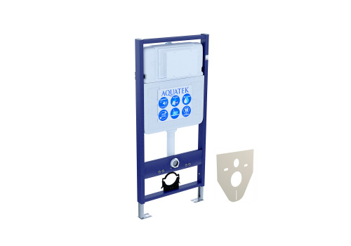 Сет унитаз + инсталляция Aquatek SET AQUATEK НИКА-013 4в1 - фото 3