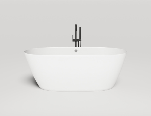 Ванна из литьевого мрамора Salini SOFIA 103711G 165х75 отдельностоящая овальная
