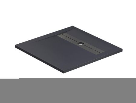 Душевой поддон Allen Brau Infinity 8.21001-AM 90х90 искусственный камень черный без каркаса