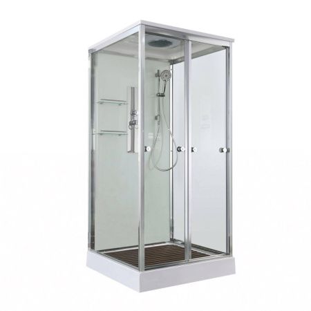 Душевая кабина AvaCan V V2090 90х90 квадратная с крышей ориентация универсальная