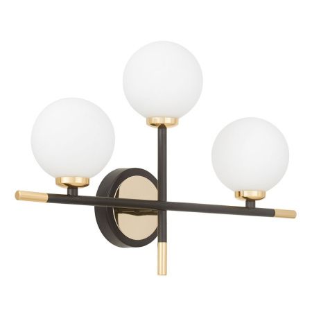 Бра Lumina Deco Marsiada (Марсиада) LDW 6033N-3 BK+F.GD