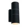 Уличный настенный светильник Arte Lamp MISTERO (МИСТЕРО) A3302AL-2BK
