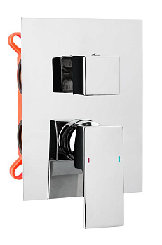 Смеситель для душа AQG Bold 01BOL352CR встраиваемый в стену хром