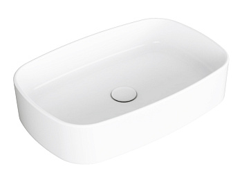 Раковина из санфаянса Simas FO 04 bia 60х40 накладная цвет белый