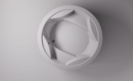 Ванна акриловая Astra-Form Аврора 01010038 185х185 отдельностоящая круглая с каркасом