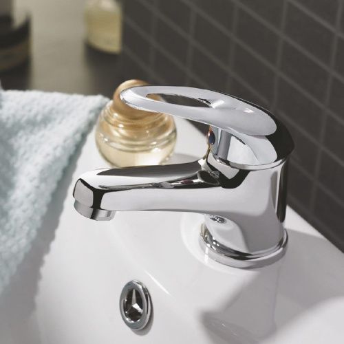 Смеситель Cron CN1003 на раковину хром - фото 4