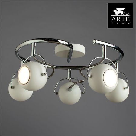 Спот Arte Lamp Spia (Спиа) A9128PL-5WH
