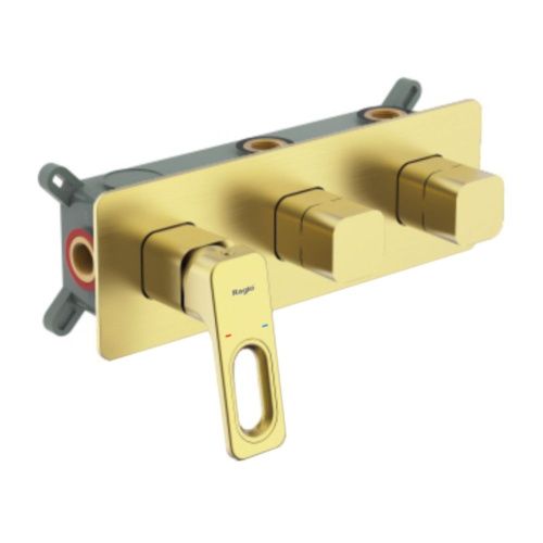 Смеситель для ванны и душа Raglo R51 R51.274.03 встраиваемый в стену золото - фото 2