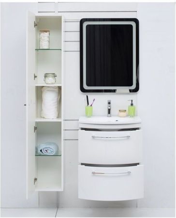 Зеркало с подсветкой De Aqua Смарт SMR 403 080 80х80 подвесное