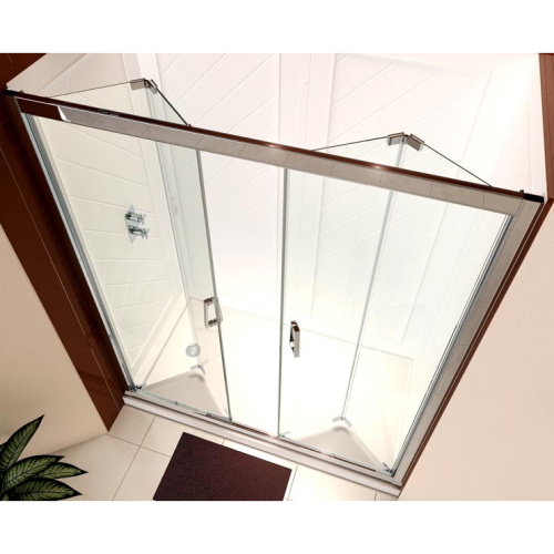 Душевая дверь RGW Passage 01902314-11 140х195 стекло прозрачное профиль хром глянцевый - фото 3 Душевая дверь RGW Passage 01902314-11 140х195 стекло прозрачное профиль хром глянцевый - фото 3