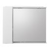 Зеркало-шкаф BelBagno Fly-Marino MARINO-SPC-800/750-1A-BL-P-L 80х80 подвесной цвет белый