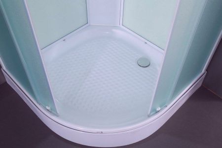 Душевая кабина Timo Eco TE-0701 100х100 четверть круга с крышей ориентация универсальная