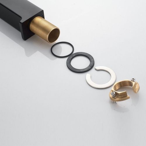 Смеситель Rose R1811H-1 на раковину черный - фото 5