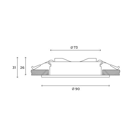 Светильник точечный Hesby Lighting Harstad (Харстад) HSBL_0215