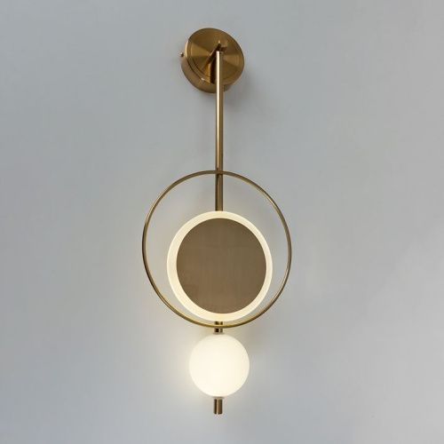 Светильник настенный Arte Lamp Polaris (Поларис) A2604AP-7GO - фото 2