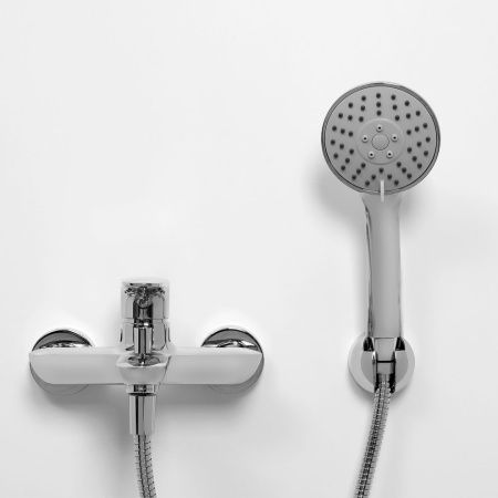 Смеситель для ванны Wasserkraft Vils 5600 5601 настенный хром