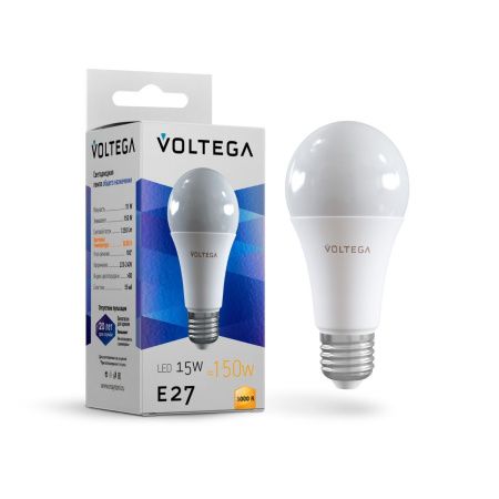 Лампа светодиодная Voltega General purpose bulb 15W 7246