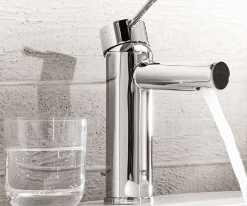 Смеситель Grohe Essence 32898001 на раковину хром - фото 2