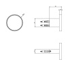 Крючок Gessi Origini 66521#707