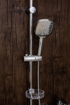 Душевая стойка Orange O-Shower OW04 настенная цвет хром