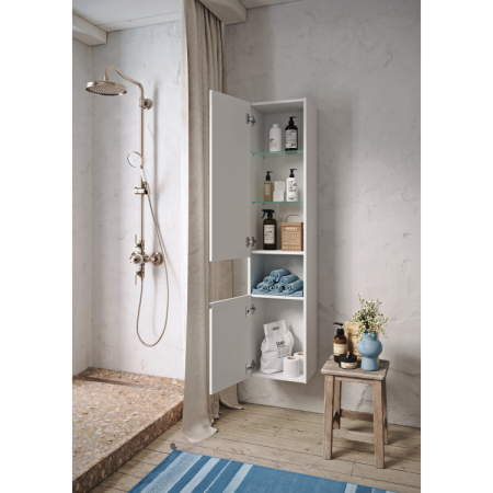 Шкаф-пенал Aqwella Y ROD0535 40х160 подвесной цвет белый