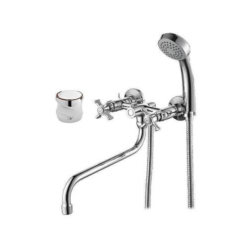 Смеситель для ванны D-Lin D143811 настенный хром - фото 2