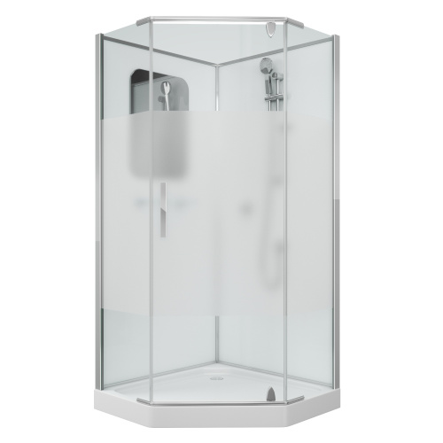 Душевая кабина Grossman Classic GR170D 100х100 трапеция