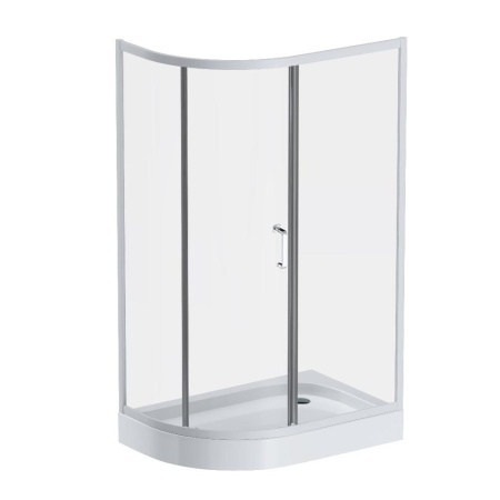 Душевой уголок Am.Pm Like W83UG-302U120MT 120х80 стекло прозрачное профиль хром глянцевый без поддона