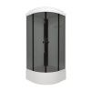 Душевая кабина Тритон Грэй-Вайт Щ0000067301 90х90 четверть круга с крышей ориентация универсальная