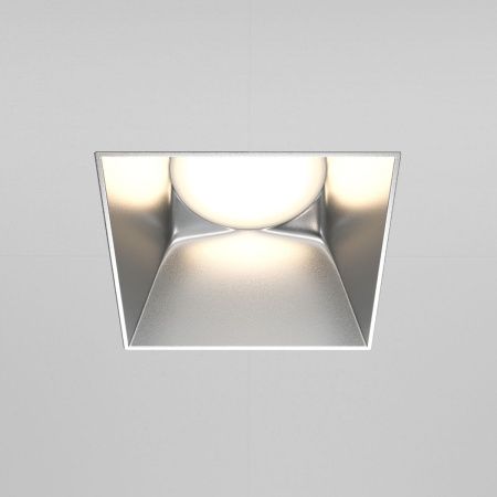 Светильник встраиваемый Maytoni Technical Share DL051-01-GU10-SQ-WS