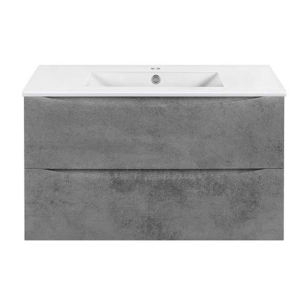 Тумба под раковину Vincea Mia Slim VMC-2MC900S1BT 90х40 подвесная цвет серый