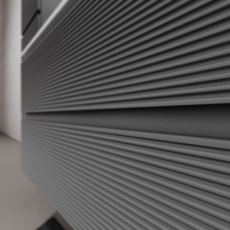 Тумба под раковину Sancos FOLK FL120GS 120х40 подвесная цвет серый