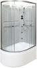 Душевая кабина AvaCan L620RNLED+GM 120х80 асимметричная без крыши ориентация правая