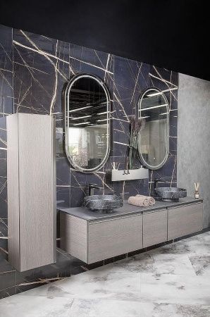 Раковина из искусственного камня Boheme Corian 801-NM 40х40 накладная цвет черный