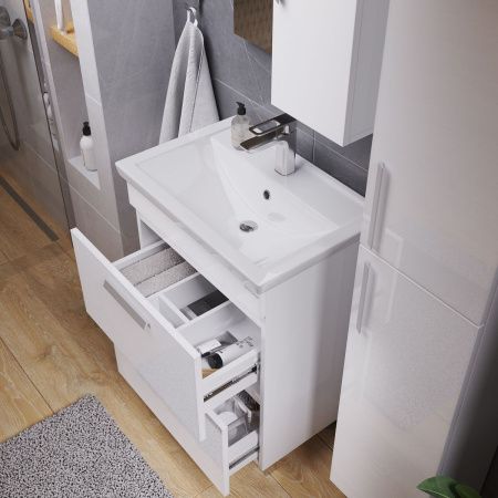 Тумба под раковину Grossman Нео 106028 60х40 напольная цвет белый