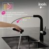 Смеситель для кухни IDDIS Pure PURBLPFi05N на мойку черный