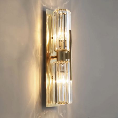 Светильник настенный Delight Collection Wall lamp (Валл ламп) 88183W/D500 gold/clear