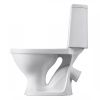 Унитаз-компакт напольный с бачком Santeri Прайм 1P2054S0000BF белый с сиденьем каскадный смыв