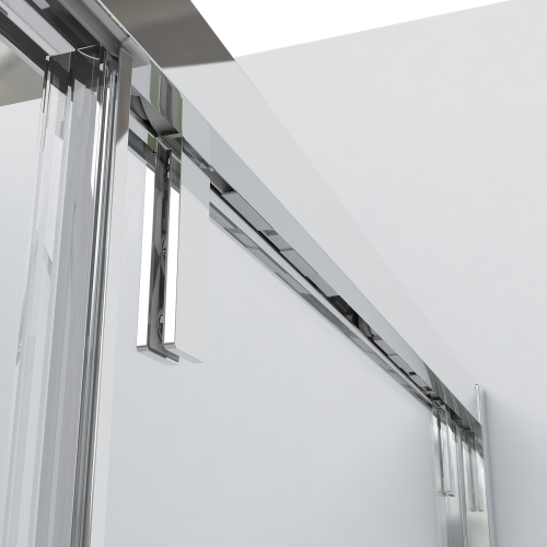 Душевой уголок Vincea Lugano VSR-1L9012CL-1 120х90 стекло прозрачное профиль хром глянцевый - фото 2
